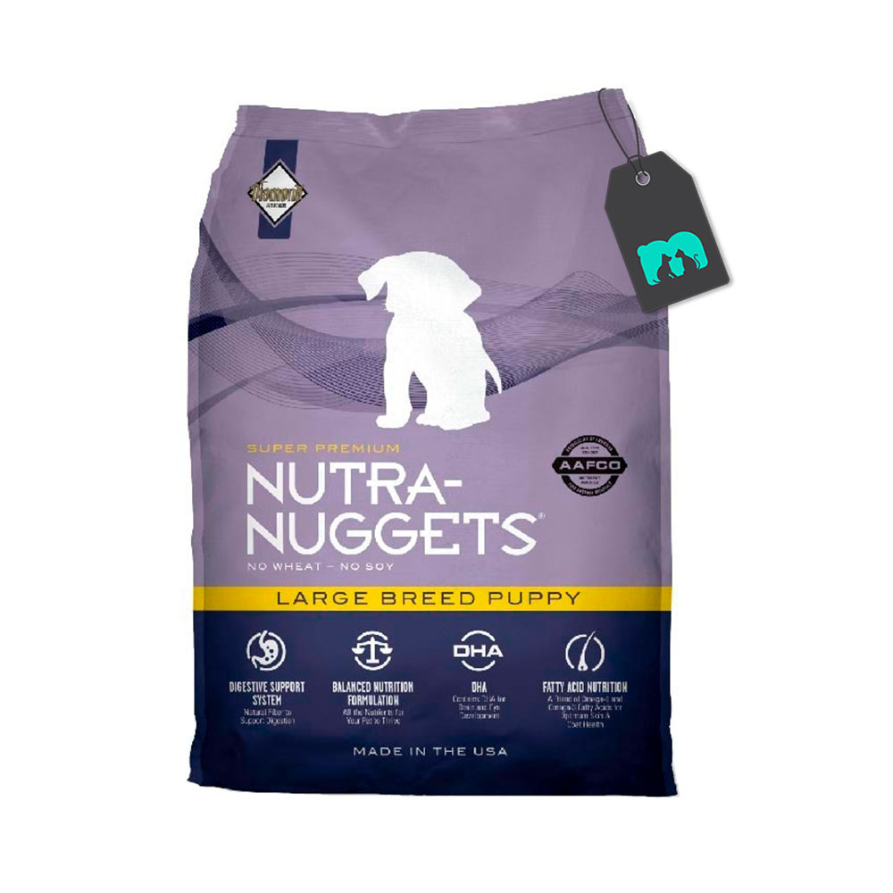 Nutra nuggets puppy raza grande 15Kg Venus&Pinky PET